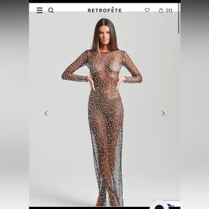 Retrofete VINCI SEQUIN DRESS - SILVER/BLACK / M
COLOR: SILVER/BLACK
SIZE: M